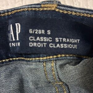 GAP Classic Straight Leg Jeans - Blue